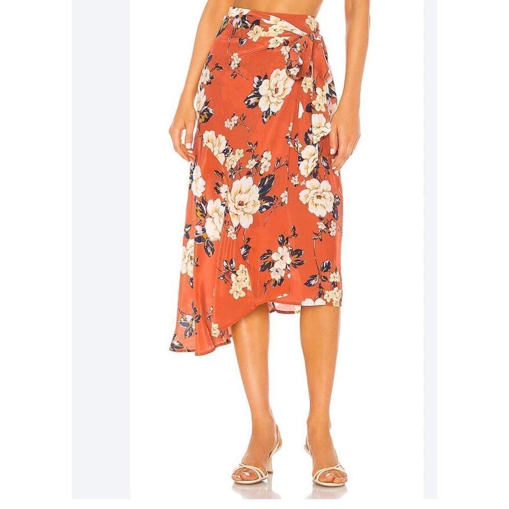 New Free People Sunray Sarong Skirt Size XS - Picture 2 of 6
